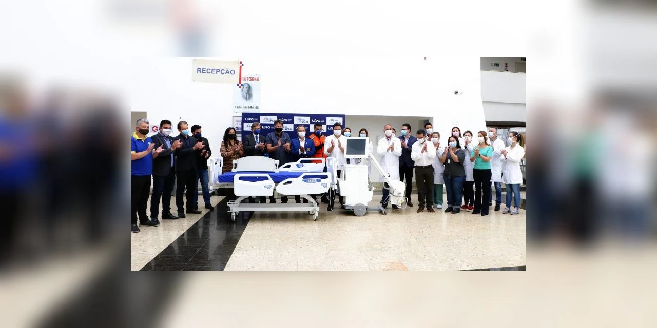 HU-UEPG recebe doação de R$340 mil em equipamentos para ala Covid19