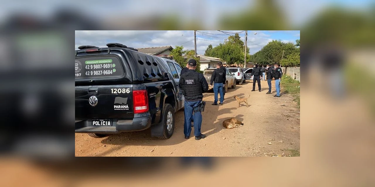Policia civil prende duas pessoas por assalto e trafico em PG