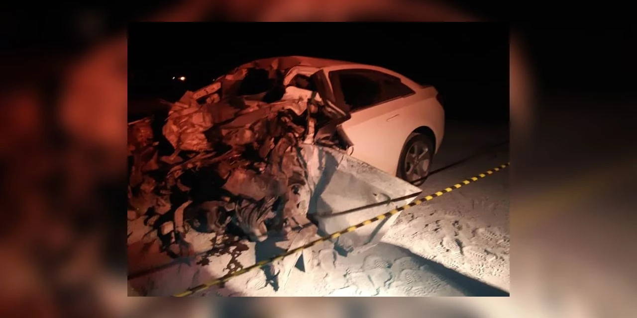 Acidente faz uma vítima fatal e deixa outra em estado grave em Guamiranga