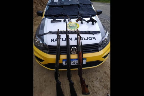 Confronto com a PM termina com sete assaltantes mortos em Prudentópolis