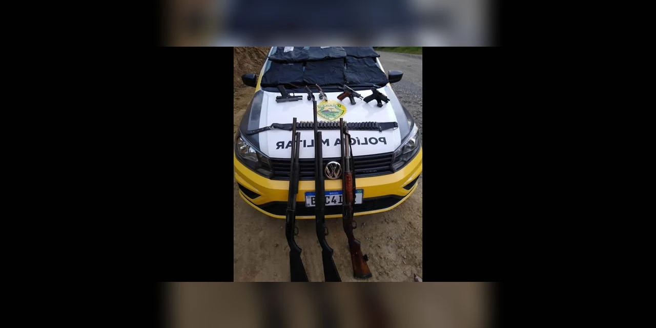 Confronto com a PM termina com sete assaltantes mortos em Prudentópolis