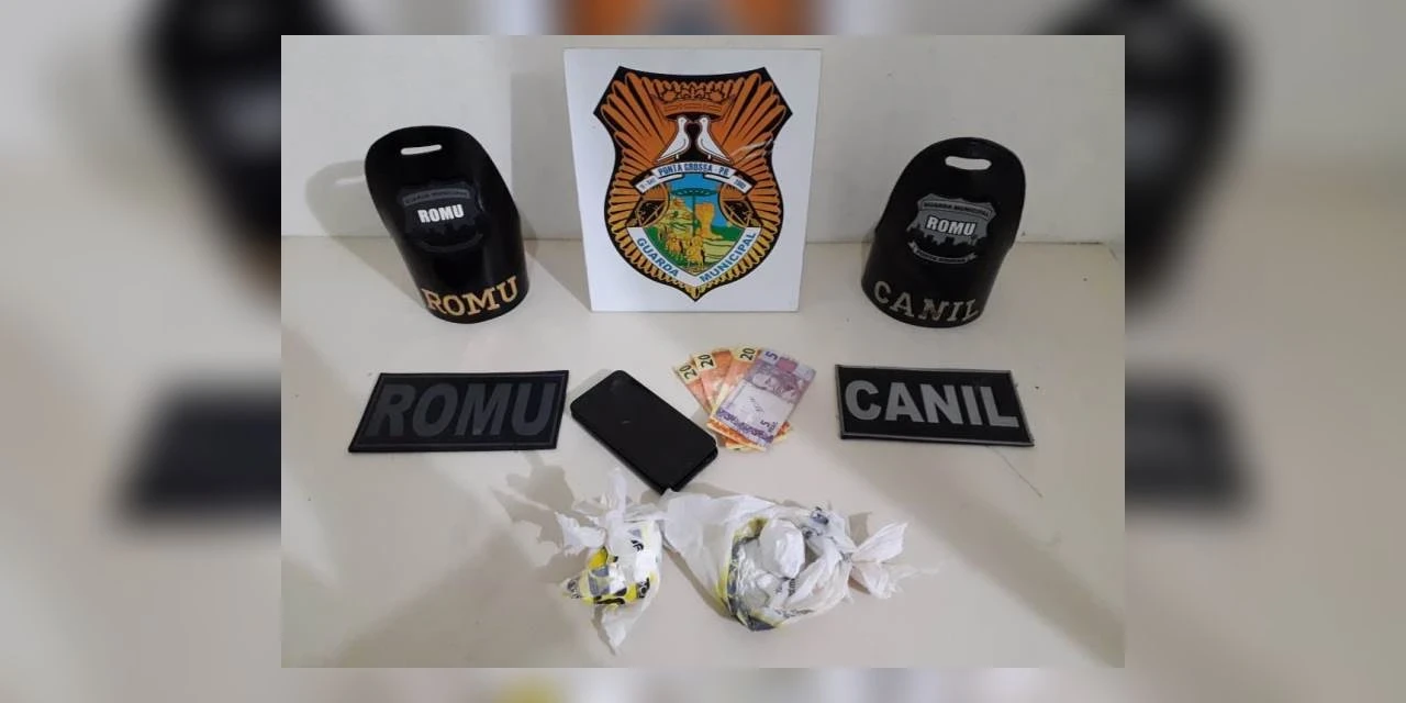 Romu da Guarda detém dupla com cocaína em Oficinas