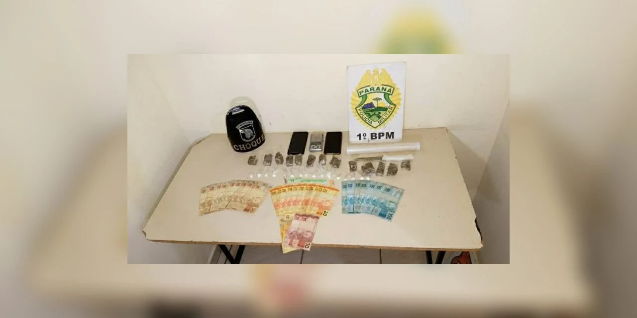 Policia fecha ponto de drogas, apreende maconha, LSD, cocaína e ecstasy na Nova Russia