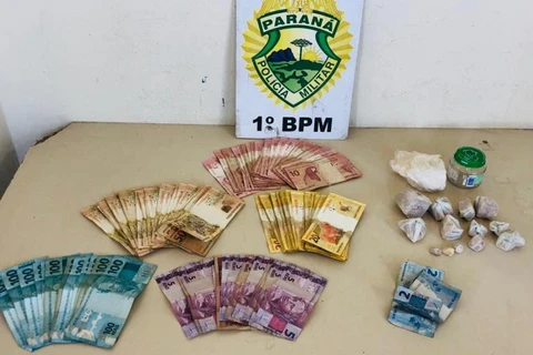 PM detém mulher e fecha ponto de tráfico em Ponta Grossa