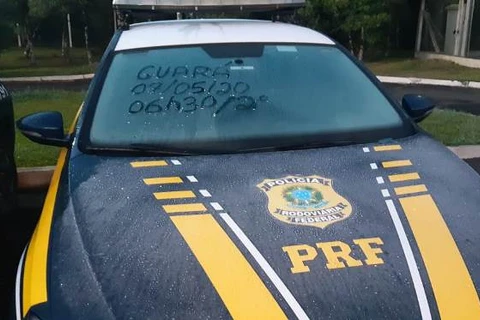 PRF registra primeira geada do ano em Ponta Grossa