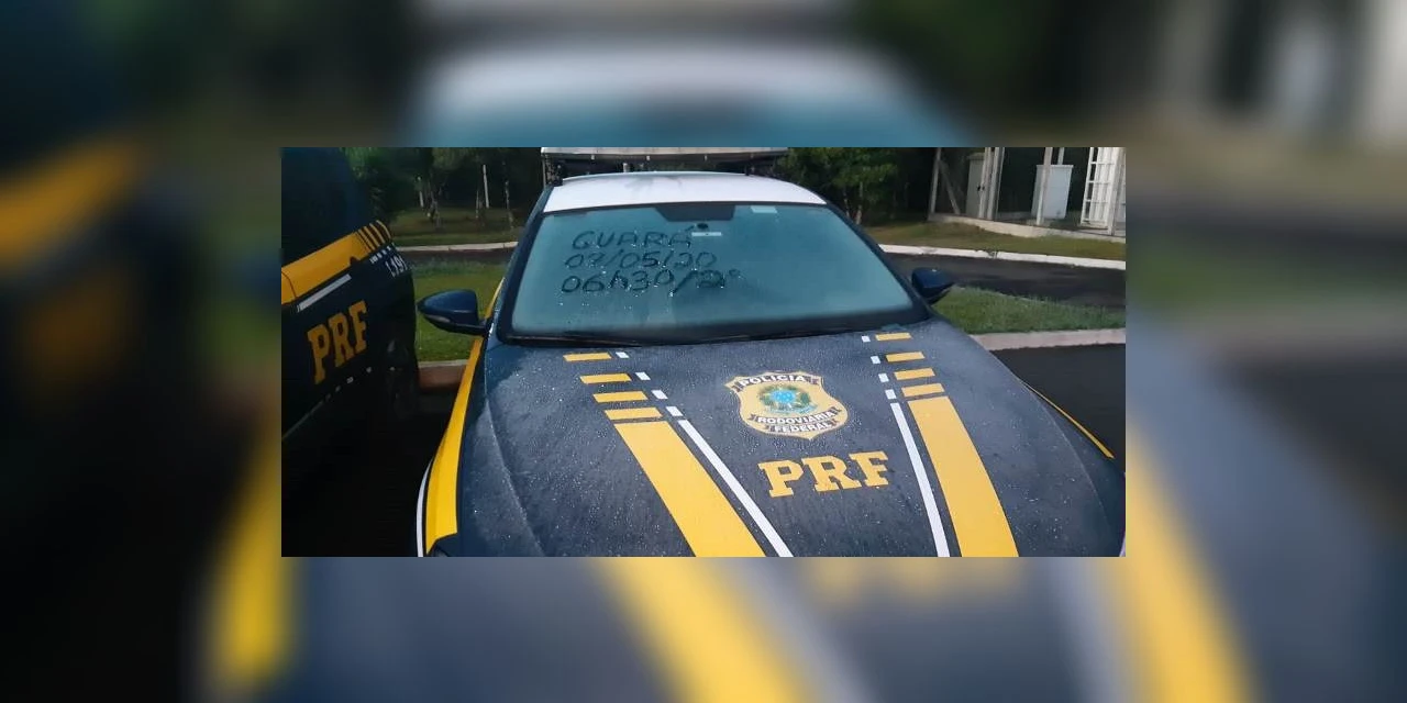 PRF registra primeira geada do ano em Ponta Grossa
