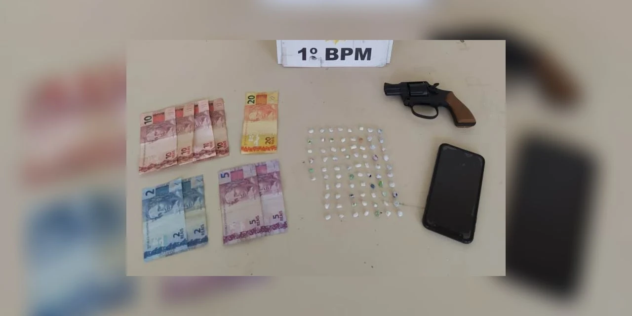 Homem hospedado em pensionato é apreendido com drogas no centro de PG