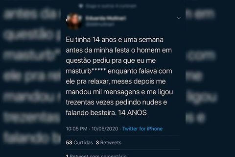 Fotografo de PG é denunciado por assédio sexual