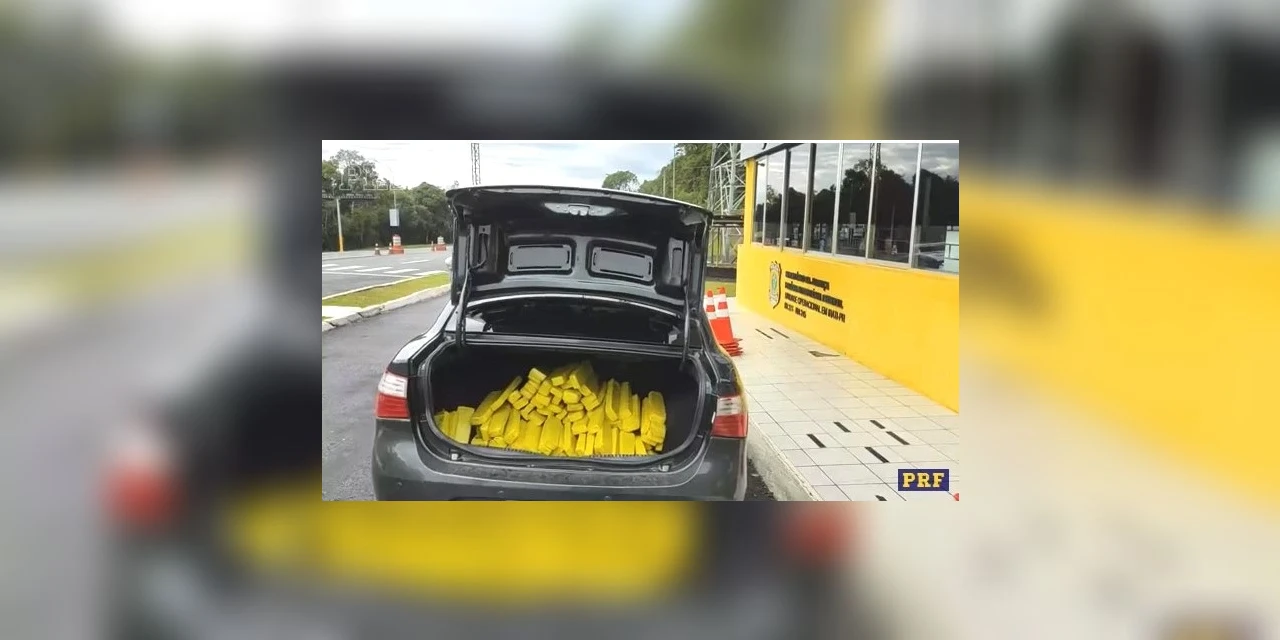 Traficante é preso com mais de 300 quilos de maconha em Irati