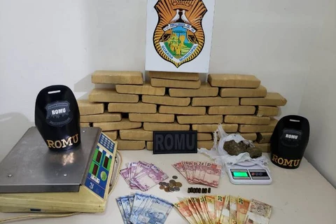 Guarda municipal retira de circulação quase 20 quilos de maconha em PG