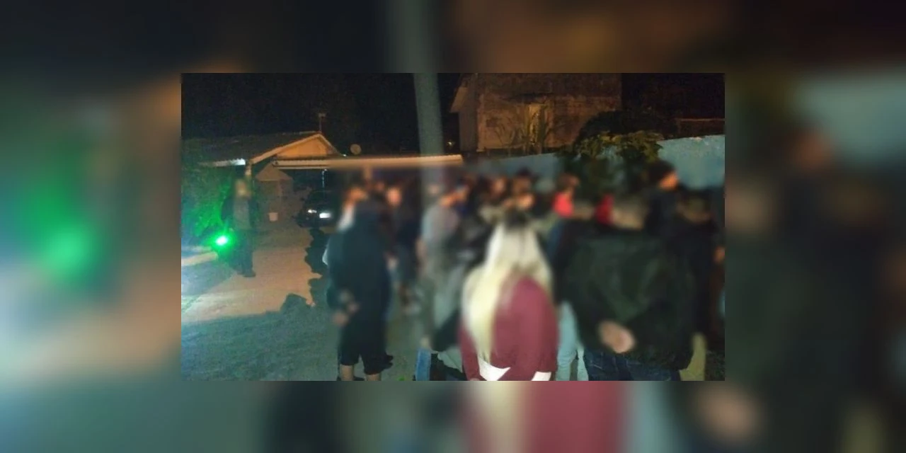 Regada  a bebidas e drogas, policia fecha festa clandestina em plena pandemia no Litoral do Paraná