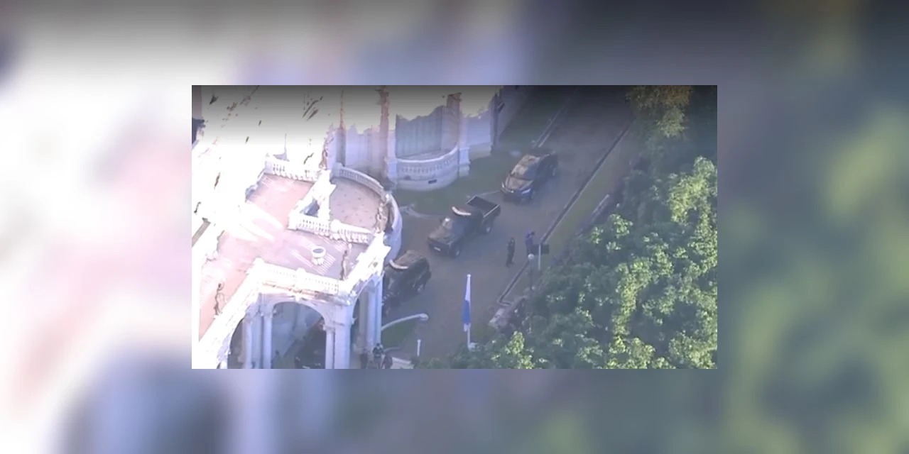 PF faz buscas na residencia oficial do governador Wilson Witzel no RJ