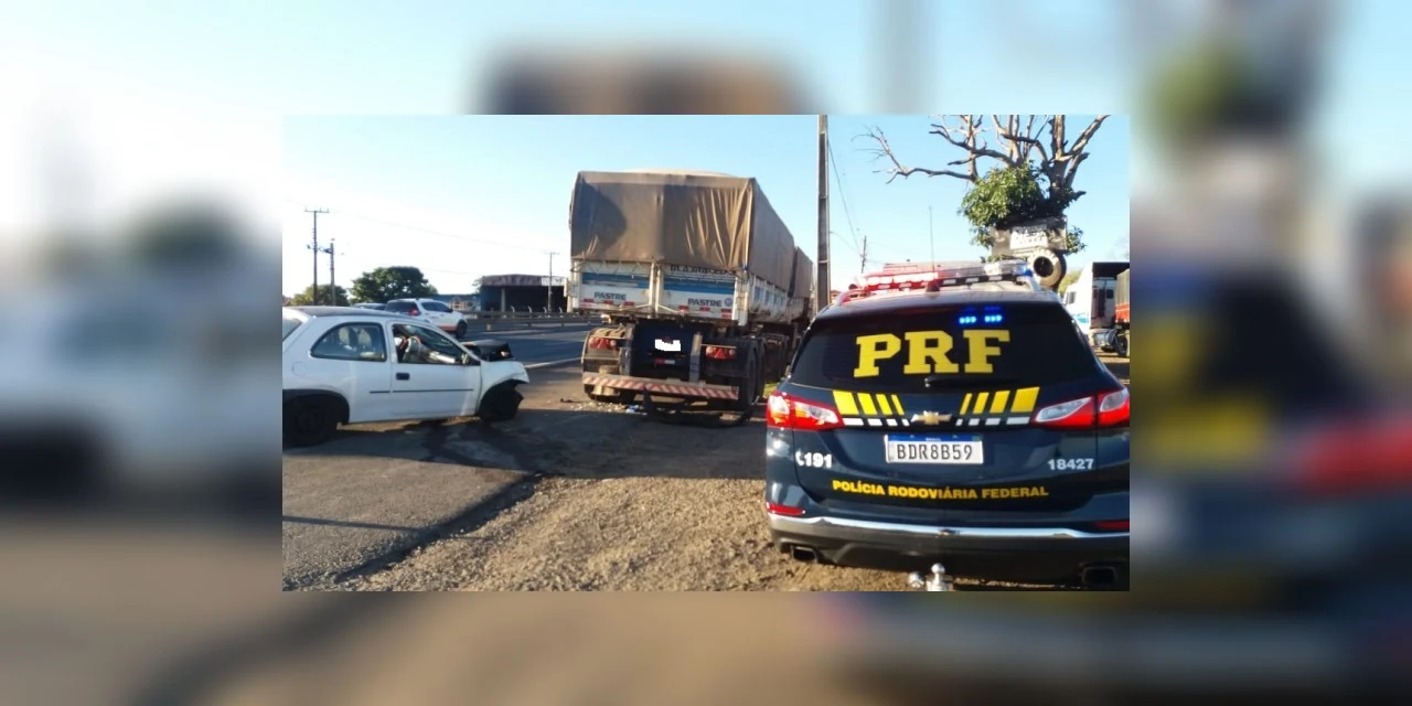 Condutora sem CNH se envolve em acidente na Presidente Kennedy e fica em estado grave