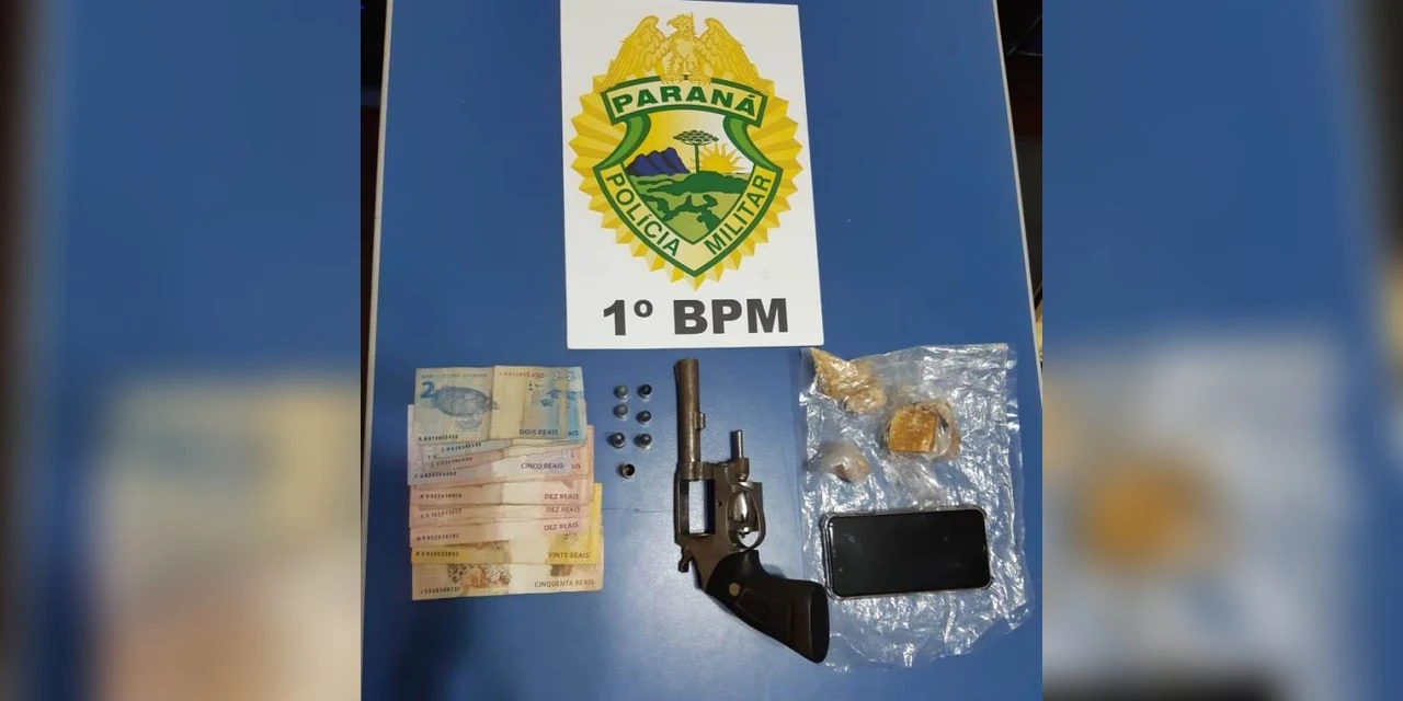 Casal é detido por trafico de drogas em Piraí do Sul