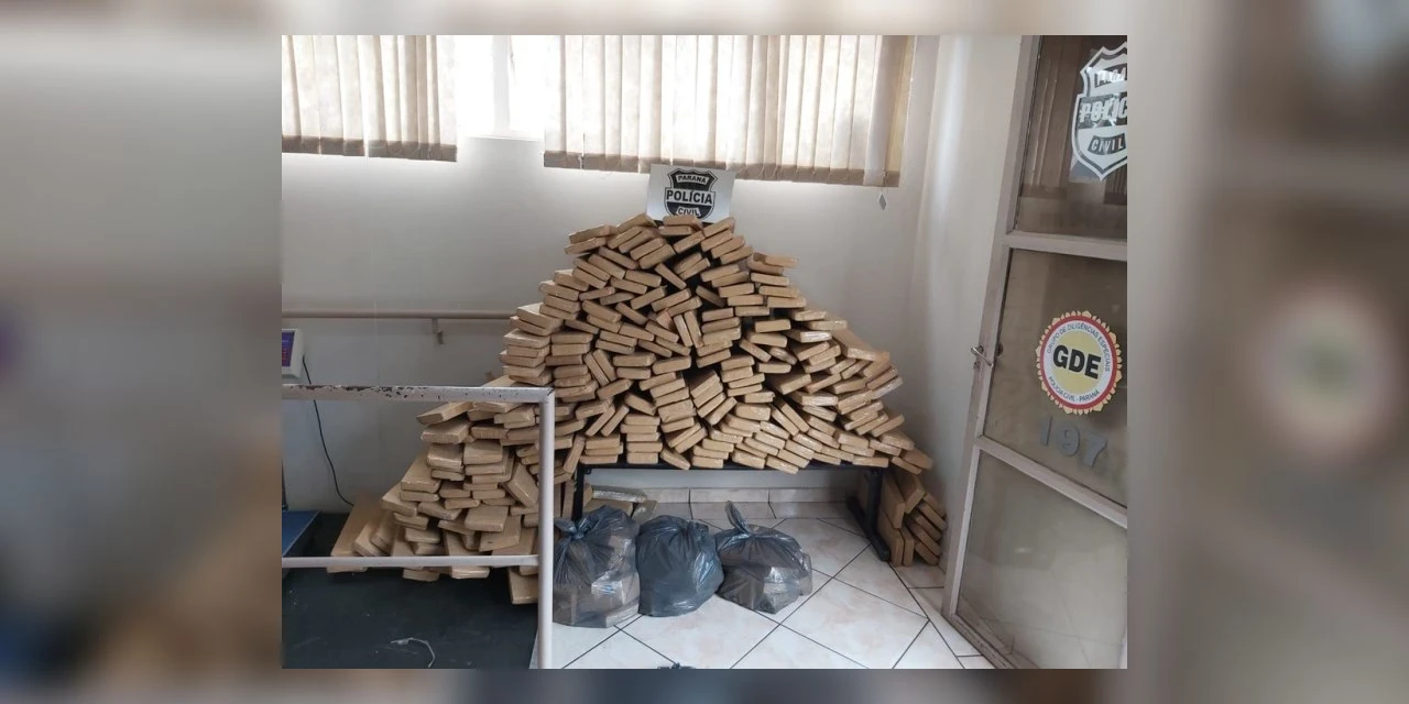 Foz do Iguaçu - Casal com meia tonelada de maconha é preso em motel