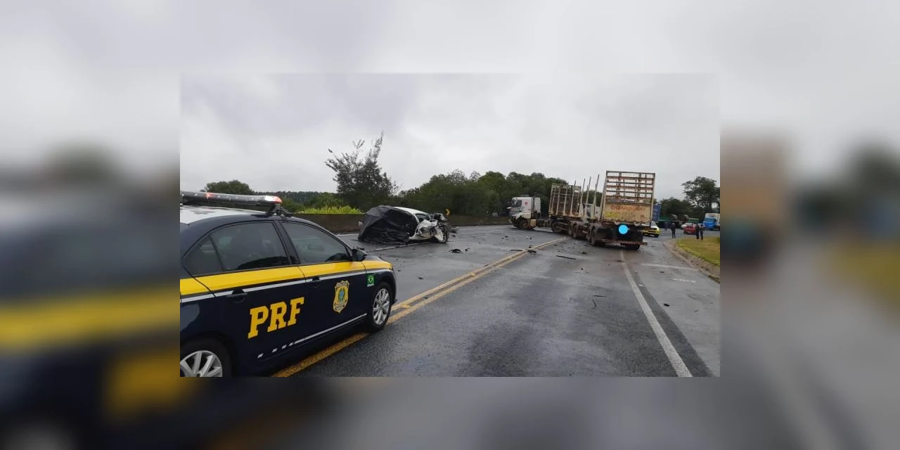 Acidente entre três veículos faz uma vitima fatal em Tibagi