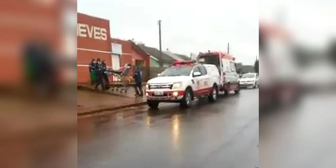 Dono de mercado  é  alvejado a tiros em Ponta Grossa