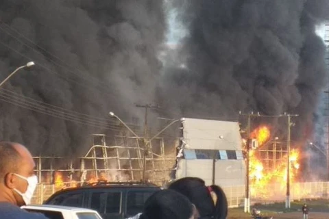 Incêndio atinge fabrica da Pro Tork no Paraná