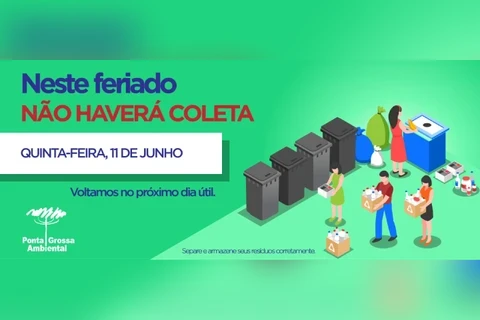 Nota PGA – NÃO HAVERÁ COLETA