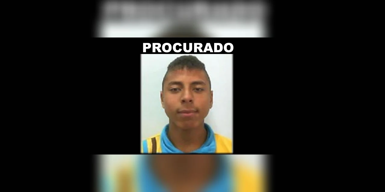 Policia Civil divulga imagem de foragido acusado de praticar assaltos na região