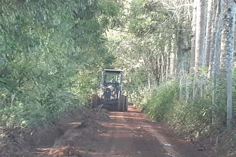 Prefeitura inicia manutenção de aproximadamente 50 km das estradas do Guaragi