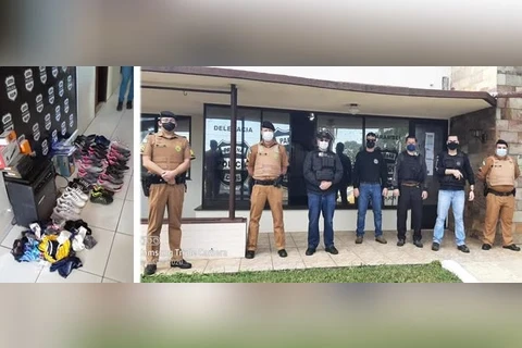 Operação conjunta prende criminosos por roubo, receptação e posse de drogas em Carambeí