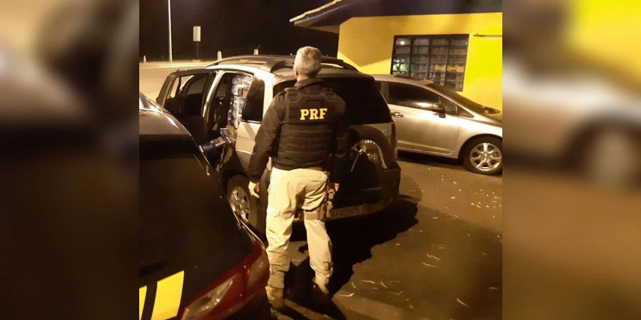 Operação Tamoio II: PRF recupera carga roubada, prende assaltantes e apreende cigarros na região