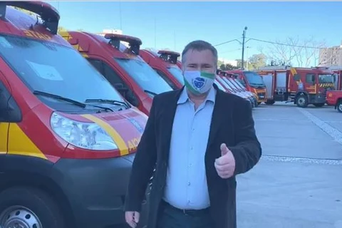 Deputado Bacil garante ambulâncias para Bombeiros de São Mateus do Sul e União da Vitoria