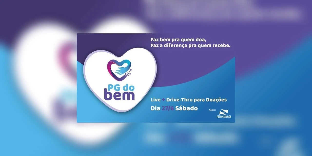 Agora 1 transmite ao vivo maratona ‘PG do Bem’ neste sábado