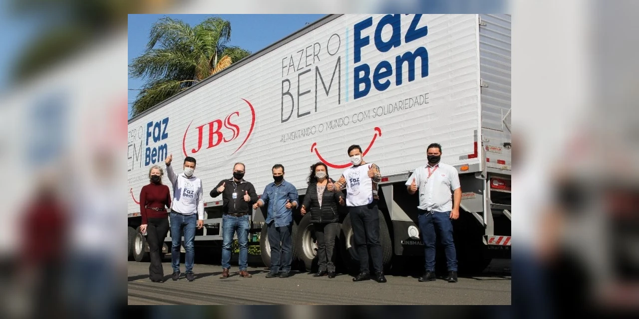JBS doa 4 mil cestas básicas para famílias carentes de PG