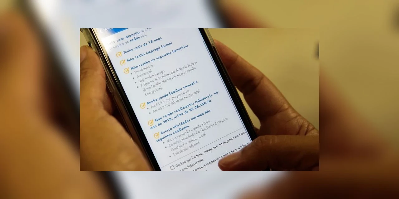 Hoje é o último dia para pedir o auxílio emergencial