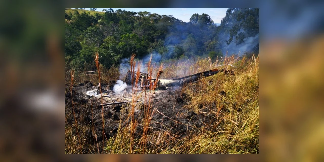 Policia civil apreende quase 100 quilos de cocaína após queda de helicóptero em Reserva