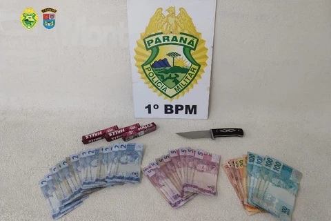 Ladrão é preso após assalto a estabelecimento comercial em Uvaranas