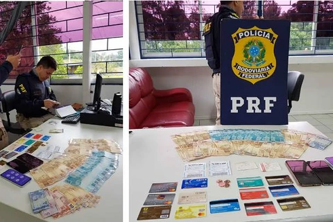 PRF prende casal suspeito de aplicar golpes do bilhete premiado na região