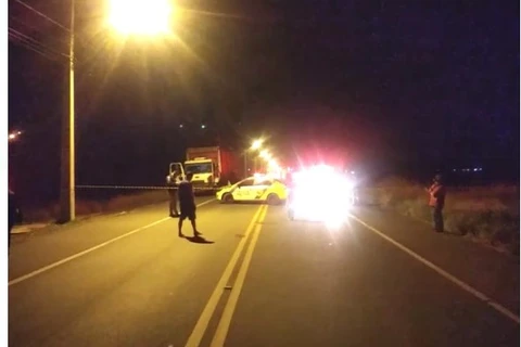 Colisão frontal entre caminhão e automóvel faz uma vitima fatal no Contorno Leste em PG