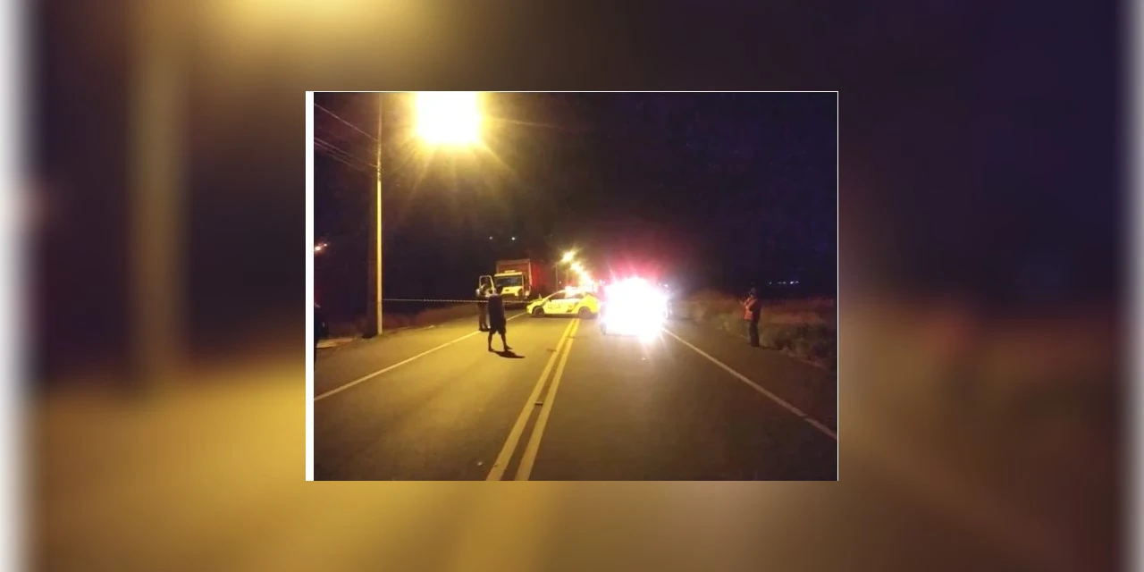 Colisão frontal entre caminhão e automóvel faz uma vitima fatal no Contorno Leste em PG