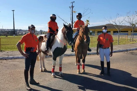 Espaço cedido pela Prefeitura no Centro Agropecuário possibilita prática de equoterapia e atividades paradesportivas