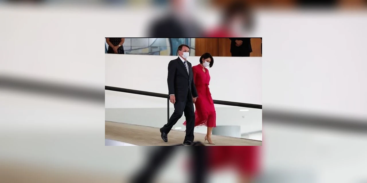 Michelle Bolsonaro é diagnosticada com covid-19