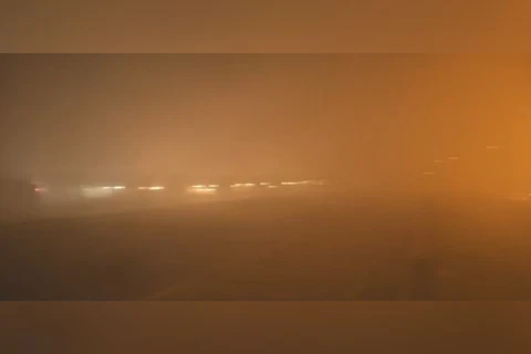 Trecho da BR-277 onde ocorreu acidente com 8 mortos volta a ser interditado devido a fumaça