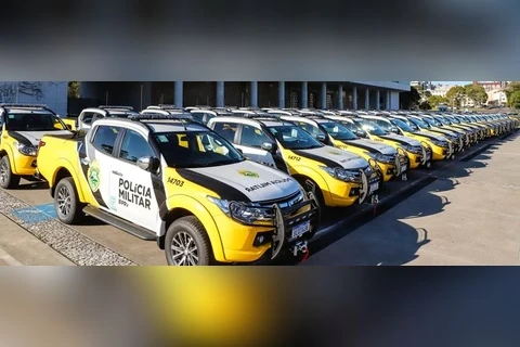 Policia Rodoviária Estadual recebe 70 novas viaturas