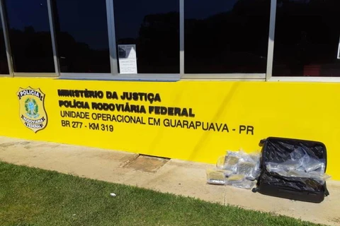 Polícia apreende 10 quilos de skunk, droga conhecida como 'supermaconha'