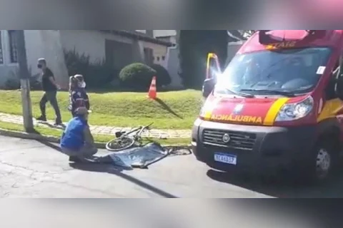 Adolescente morre atropelado por caminhão em PG