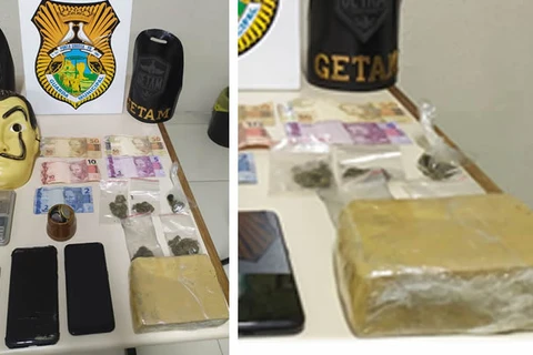 Getam da Guarda apreende quase meio quilo de maconha no Contorno