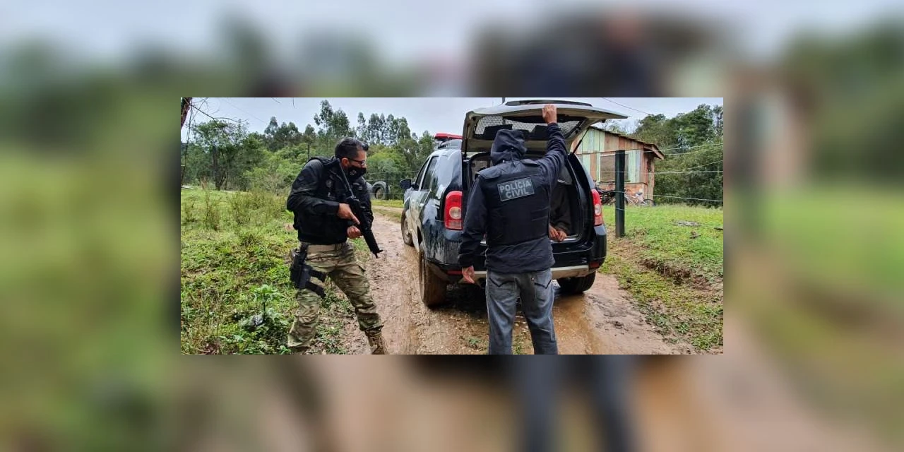 Acusado de estupro de vulnerável é preso em Castro