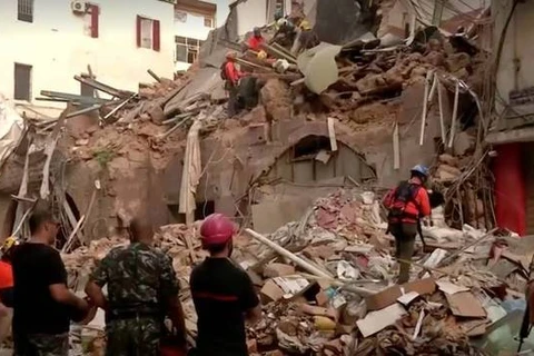 Socorristas encontram sinais de vida um mês após explosão em Beirute