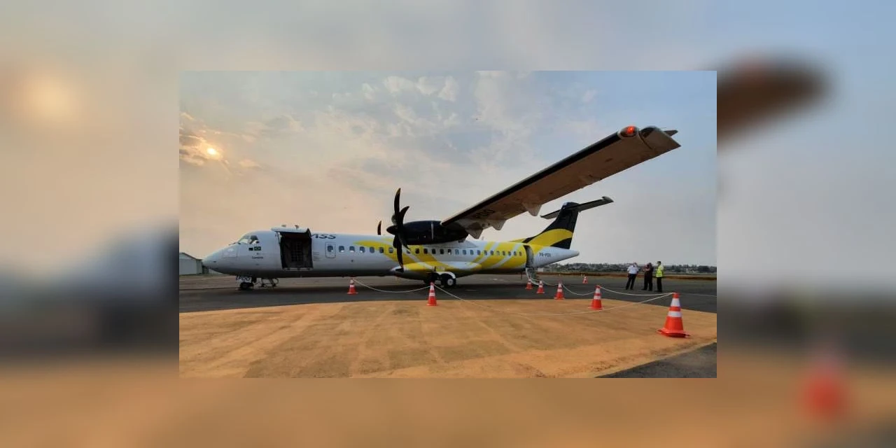 Voos entre Ponta Grossa e São Paulo retornam duas vezes na semana