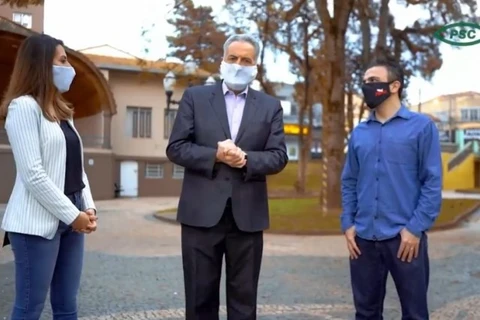 Jocelito e Aliel anunciam Mabel como pré-candidata à prefeitura de PG