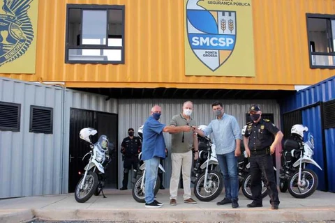 Guarda municipal inaugura posto avançado no Lago de Olarias