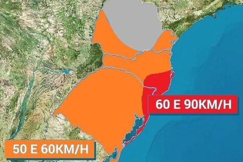 Ciclone bomba se forma e provoca ventania no RS, SC e Paraná