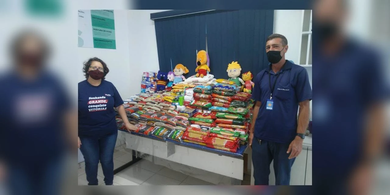 'PG Sem Fome' recebe 500 quilos de alimentos da Rede de Ensino Elite